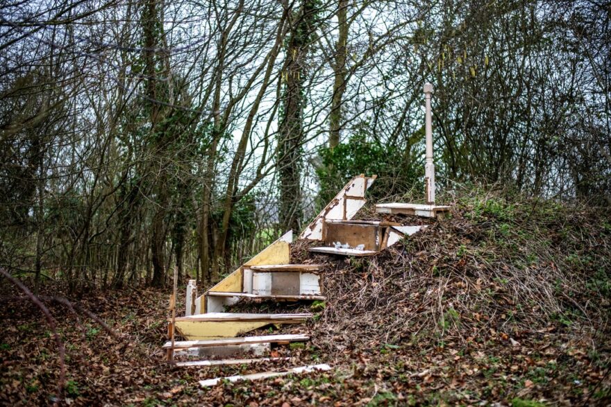 Land art by Madeline Saggers