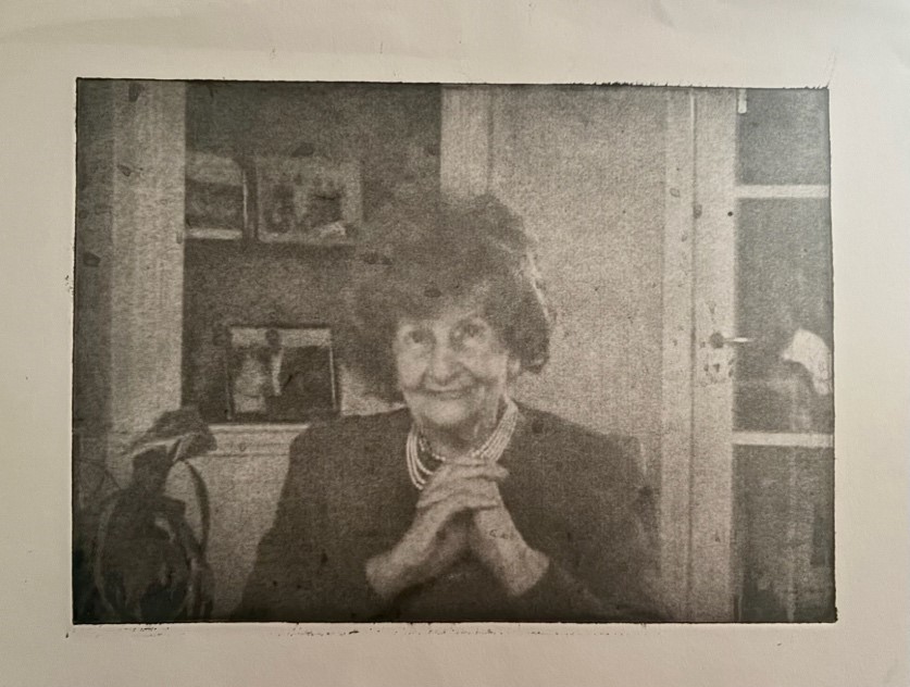Natalia Toffel, G.G Molly, 2024. Photogravure. 14.8 x 21 cm